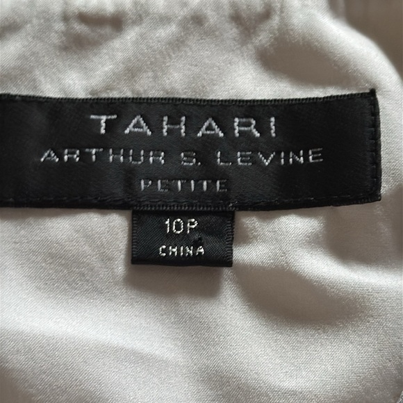 Tahari Arthur S. Levine Petite floral blossom sheath sleeveless dress Sz 10P - Picture 6 of 7